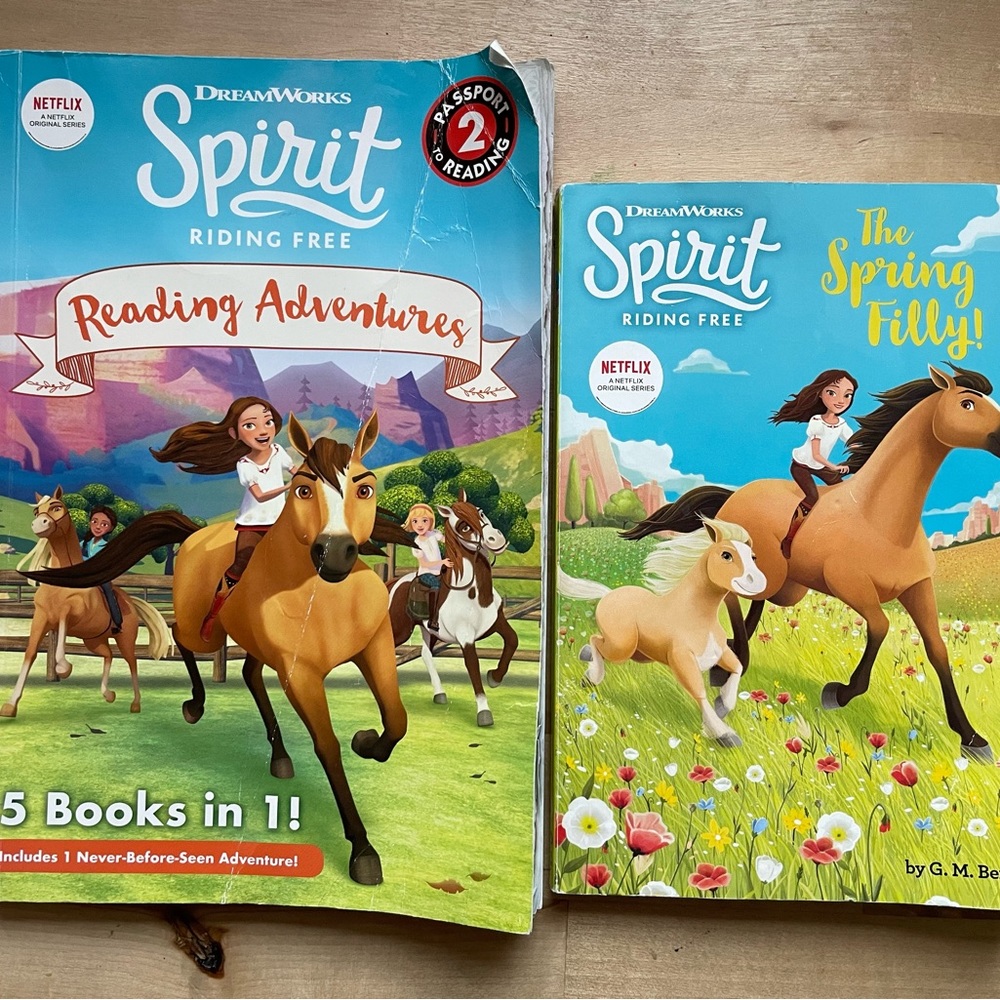Spirit Riding Free Books